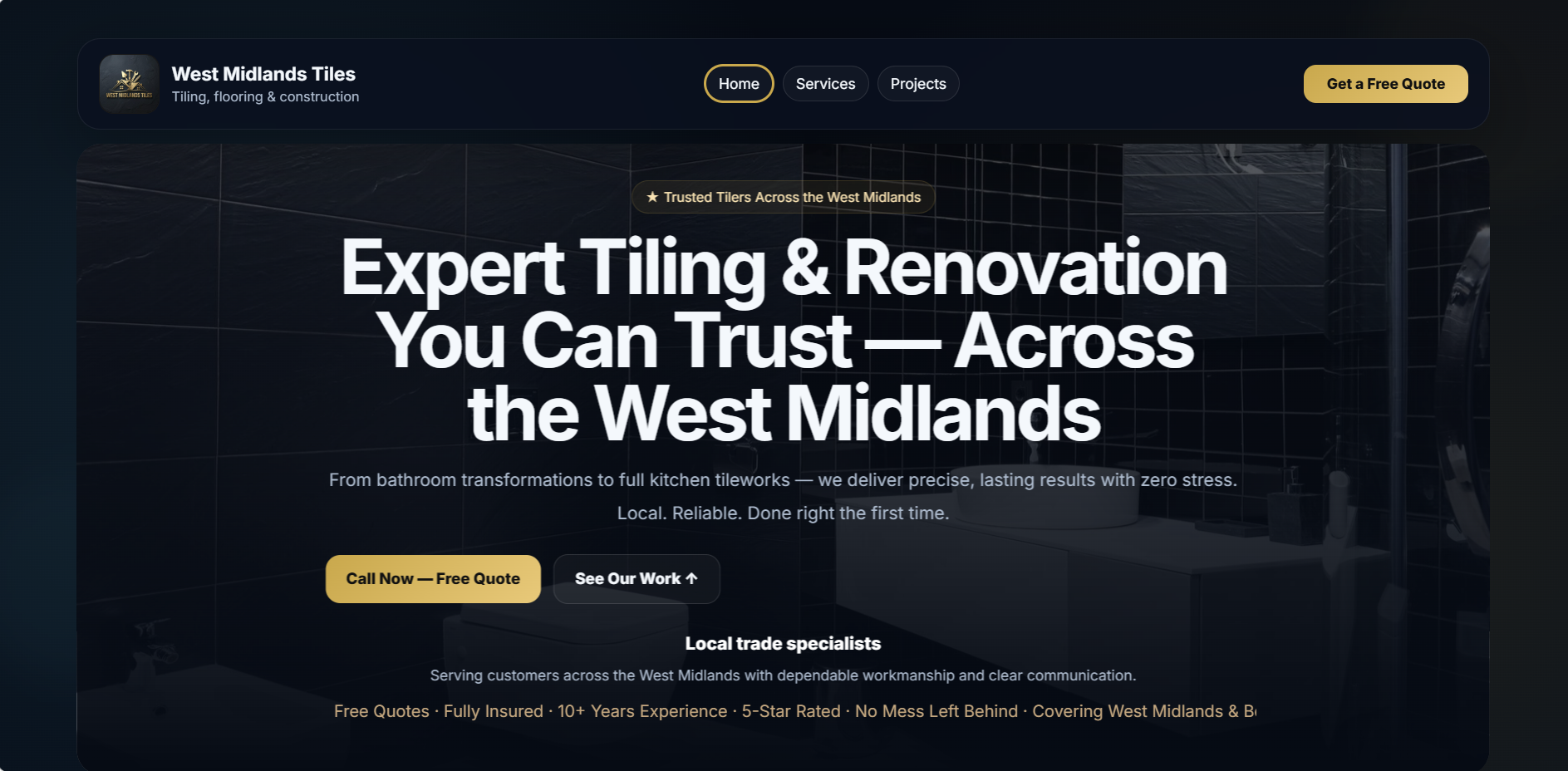 West Midlands Tiles